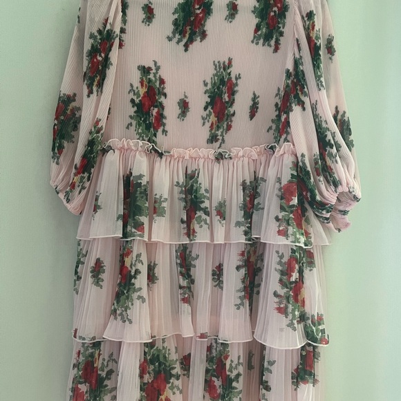 GANNY  Pink Midi Dress - Picture 1 of 3